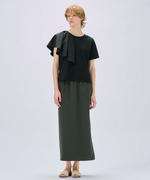 cloenc / クロエンス カットソー | 【マシンウォッシュ】ラッフルプルオーバー | 詳細14