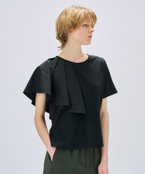 cloenc / クロエンス カットソー | 【マシンウォッシュ】ラッフルプルオーバー | 詳細15