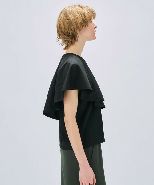 cloenc / クロエンス カットソー | 【マシンウォッシュ】ラッフルプルオーバー | 詳細16