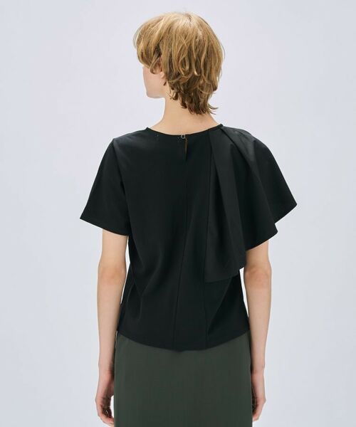 cloenc / クロエンス カットソー | 【マシンウォッシュ】ラッフルプルオーバー | 詳細17