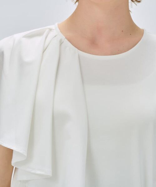 cloenc / クロエンス カットソー | 【マシンウォッシュ】ラッフルプルオーバー | 詳細5