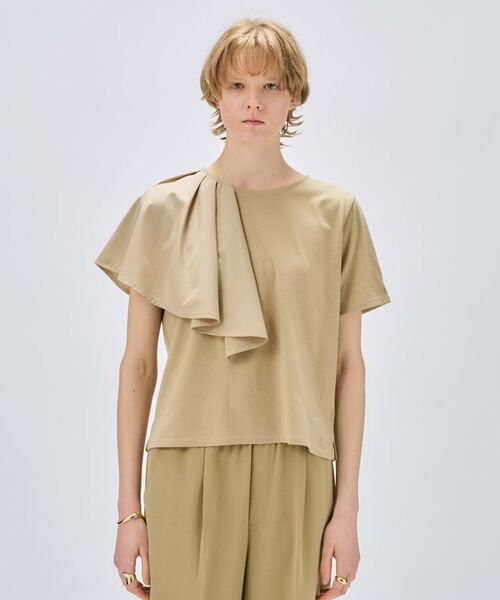 cloenc / クロエンス カットソー | 【マシンウォッシュ】ラッフルプルオーバー | 詳細7