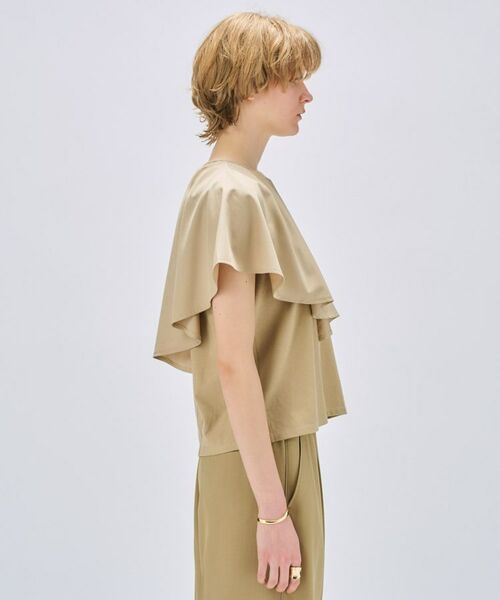 cloenc / クロエンス カットソー | 【マシンウォッシュ】ラッフルプルオーバー | 詳細9