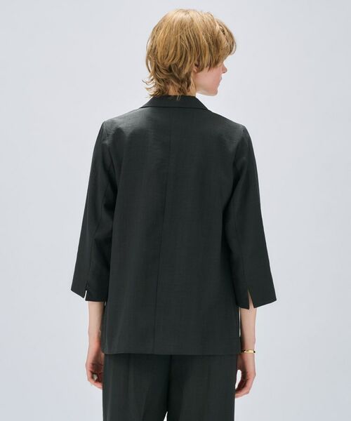 cloenc / クロエンス テーラードジャケット | 【セットアップ／手洗い可】ドライタッチハーフスリーブジャケット | 詳細20
