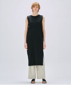 cloenc / クロエンス ロング・マキシ丈ワンピース | 【マシンウォッシュ】ロングカットソーワンピース