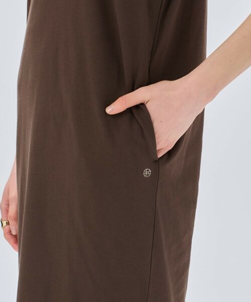 cloenc / クロエンス ロング・マキシ丈ワンピース | 【マシンウォッシュ】ロングカットソーワンピース | 詳細14