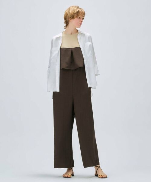 cloenc / クロエンス サロペット・オールインワン | 【セットアップ／手洗い可】ドライタッチタックフリルオールインワン | 詳細11