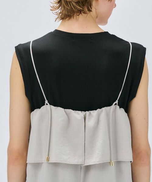 cloenc / クロエンス サロペット・オールインワン | 【セットアップ／手洗い可】ドライタッチタックフリルオールインワン | 詳細7