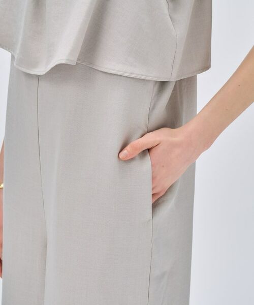 cloenc / クロエンス サロペット・オールインワン | 【セットアップ／手洗い可】ドライタッチタックフリルオールインワン | 詳細8