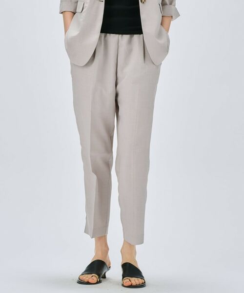 cloenc / クロエンス ショート・ハーフ・半端丈パンツ | 【セットアップ/手洗い可】ドライタッチイージーテーパードパンツ | 詳細1