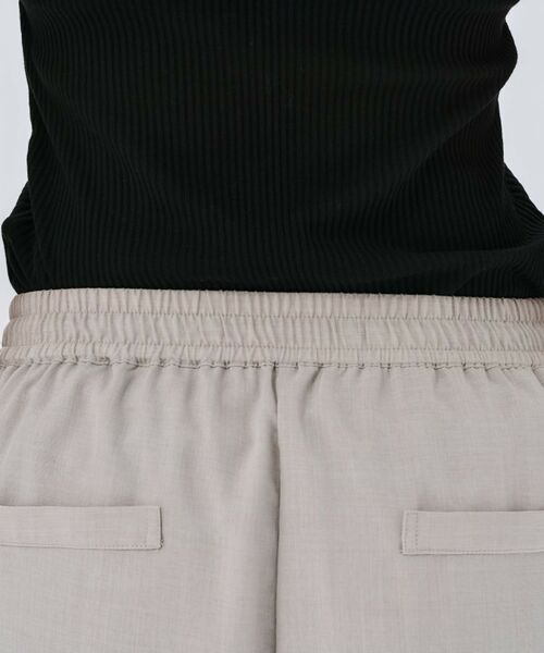 cloenc / クロエンス ショート・ハーフ・半端丈パンツ | 【セットアップ/手洗い可】ドライタッチイージーテーパードパンツ | 詳細10