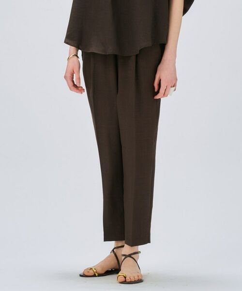 cloenc / クロエンス ショート・ハーフ・半端丈パンツ | 【セットアップ/手洗い可】ドライタッチイージーテーパードパンツ | 詳細14