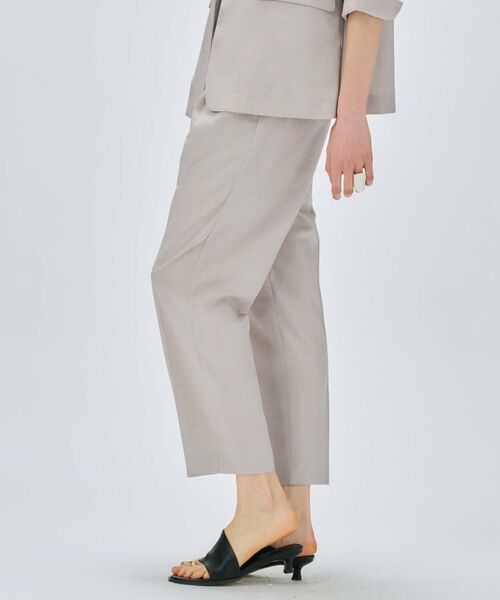 cloenc / クロエンス ショート・ハーフ・半端丈パンツ | 【セットアップ/手洗い可】ドライタッチイージーテーパードパンツ | 詳細2
