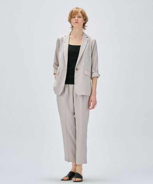 cloenc / クロエンス ショート・ハーフ・半端丈パンツ | 【セットアップ/手洗い可】ドライタッチイージーテーパードパンツ | 詳細4