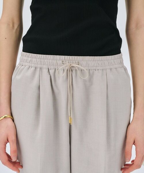 cloenc / クロエンス ショート・ハーフ・半端丈パンツ | 【セットアップ/手洗い可】ドライタッチイージーテーパードパンツ | 詳細8