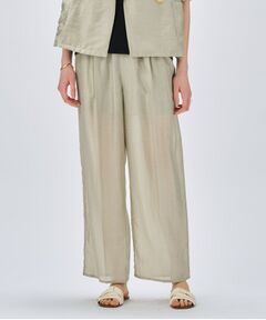 cloenc / クロエンス パンツ | 【セットアップ／手洗い可】シアータックイージーパンツ