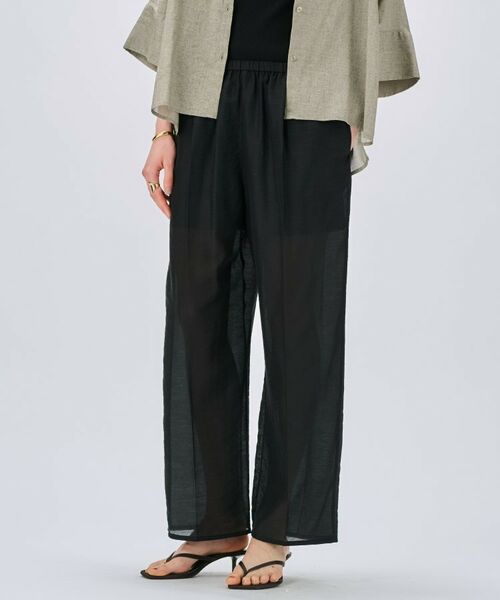 cloenc / クロエンス パンツ | 【セットアップ/手洗い可】シアータックイージーパンツ | 詳細14