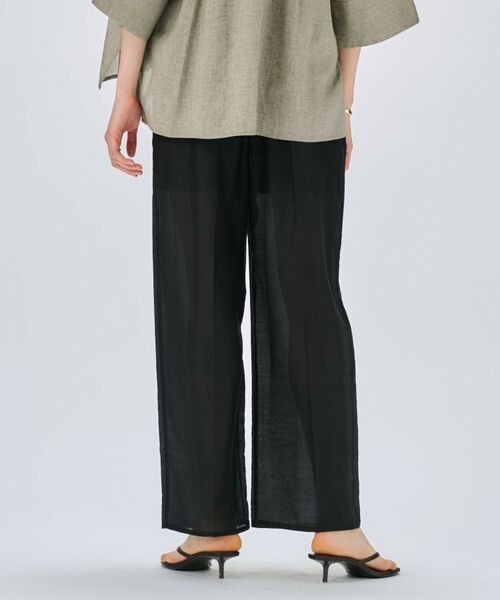 cloenc / クロエンス パンツ | 【セットアップ/手洗い可】シアータックイージーパンツ | 詳細17