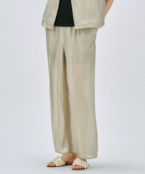 cloenc / クロエンス パンツ | 【セットアップ/手洗い可】シアータックイージーパンツ | 詳細2