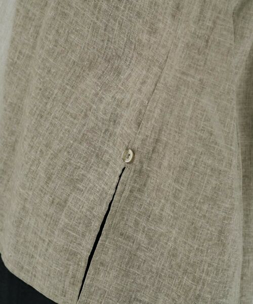 cloenc / クロエンス シャツ・ブラウス | 【手洗い可】リネンブレンドオーバーサイズシャツ | 詳細20