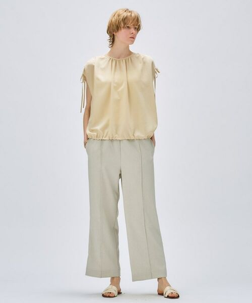 cloenc / クロエンス シャツ・ブラウス | 【手洗い可】ギャザーリボンブラウス | 詳細12