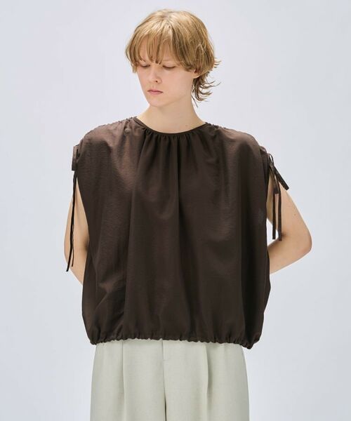 cloenc / クロエンス シャツ・ブラウス | 【手洗い可】ギャザーリボンブラウス | 詳細14