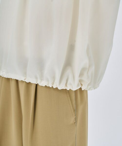cloenc / クロエンス シャツ・ブラウス | 【手洗い可】ギャザーリボンブラウス | 詳細7