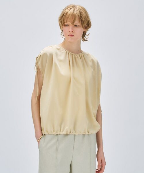 cloenc / クロエンス シャツ・ブラウス | 【手洗い可】ギャザーリボンブラウス | 詳細8