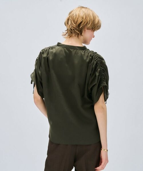 cloenc / クロエンス シャツ・ブラウス | 【手洗い可】スキッパーギャザーリボンブラウス | 詳細17