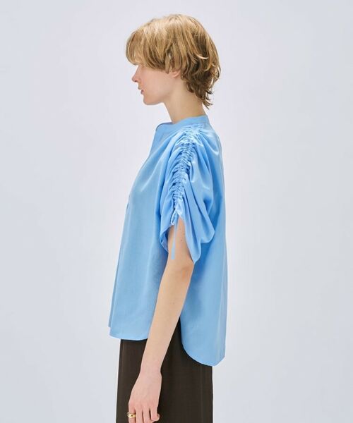 cloenc / クロエンス シャツ・ブラウス | 【手洗い可】スキッパーギャザーリボンブラウス | 詳細8
