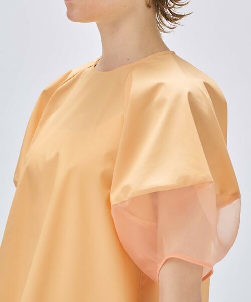cloenc / クロエンス シャツ・ブラウス | 【手洗い可】シアーパフスリーブブラウス | 詳細10