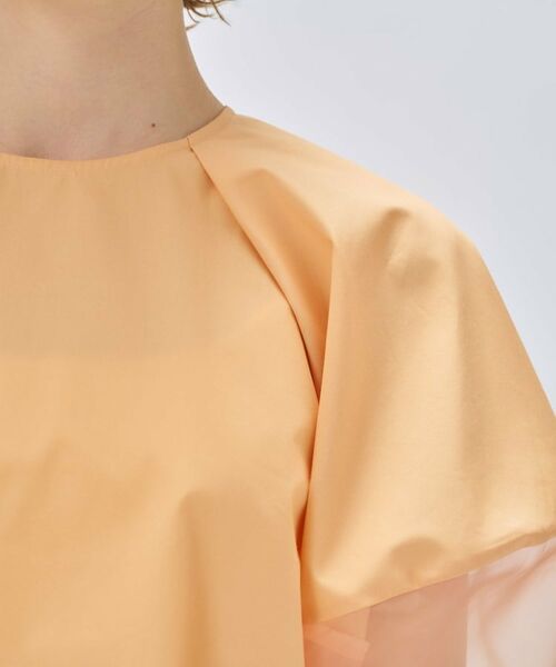 cloenc / クロエンス シャツ・ブラウス | 【手洗い可】シアーパフスリーブブラウス | 詳細11