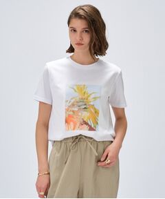 cloenc / クロエンス Tシャツ | 【手洗い可】ロゴプリントTシャツ