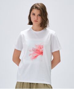 cloenc / クロエンス Tシャツ | 【手洗い可】ロゴプリントTシャツ