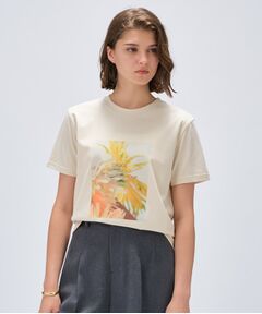 cloenc / クロエンス Tシャツ | 【手洗い可】ロゴプリントTシャツ