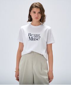 cloenc / クロエンス Tシャツ | 【手洗い可】ロゴプリントTシャツ