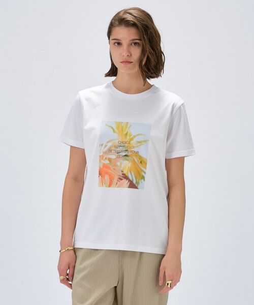 cloenc / クロエンス Tシャツ | 【手洗い可】ロゴプリントTシャツ | 詳細2