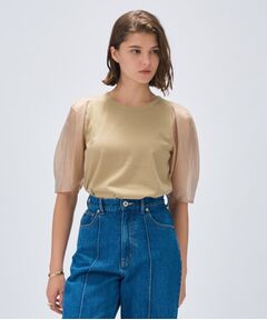 cloenc / クロエンス カットソー | 【マシンウォッシュ】シアースリーブTシャツ