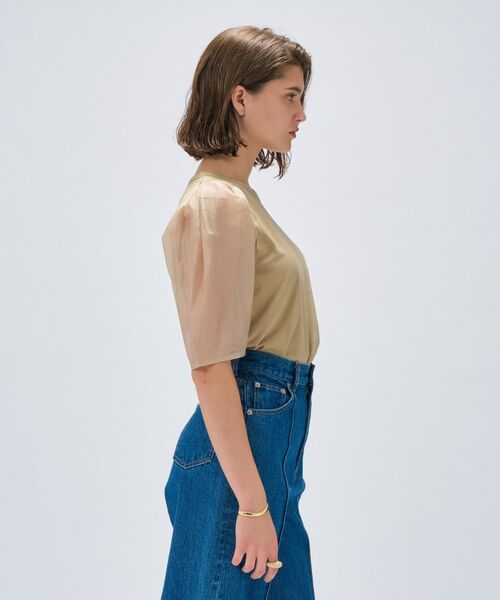 cloenc / クロエンス カットソー | 【マシンウォッシュ】シアースリーブTシャツ | 詳細10