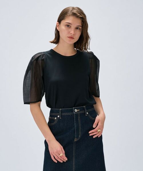 cloenc / クロエンス カットソー | 【マシンウォッシュ】シアースリーブTシャツ | 詳細14