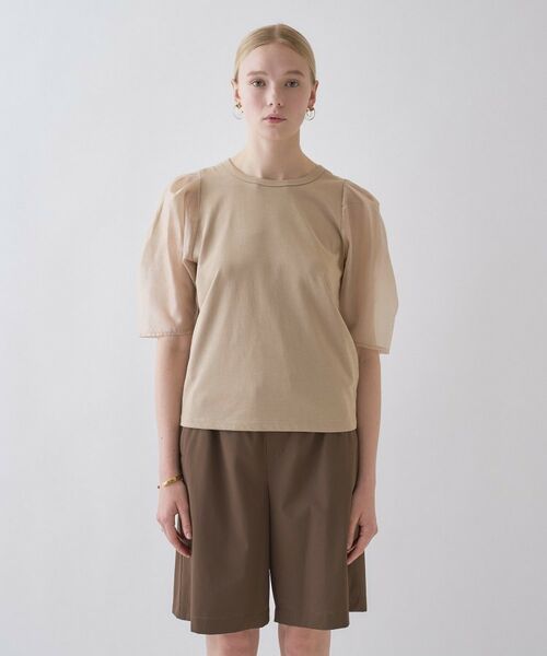 cloenc / クロエンス カットソー | 【マシンウォッシュ】シアースリーブTシャツ | 詳細19