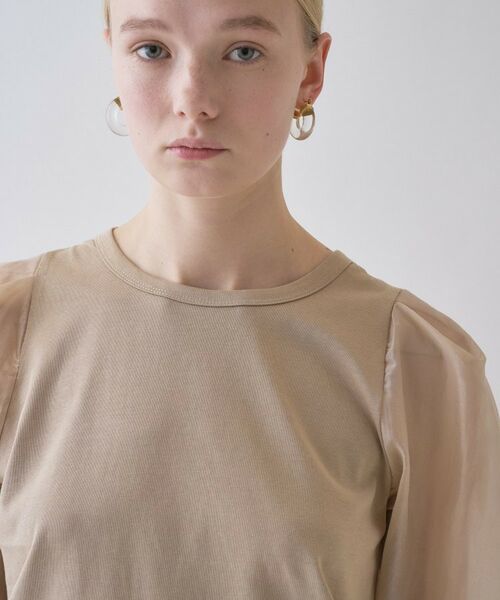 cloenc / クロエンス カットソー | 【マシンウォッシュ】シアースリーブTシャツ | 詳細20