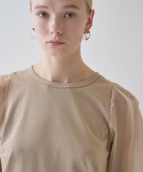 cloenc / クロエンス カットソー | 【マシンウォッシュ】シアースリーブTシャツ | 詳細26