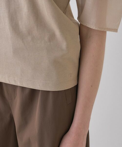 cloenc / クロエンス カットソー | 【マシンウォッシュ】シアースリーブTシャツ | 詳細28