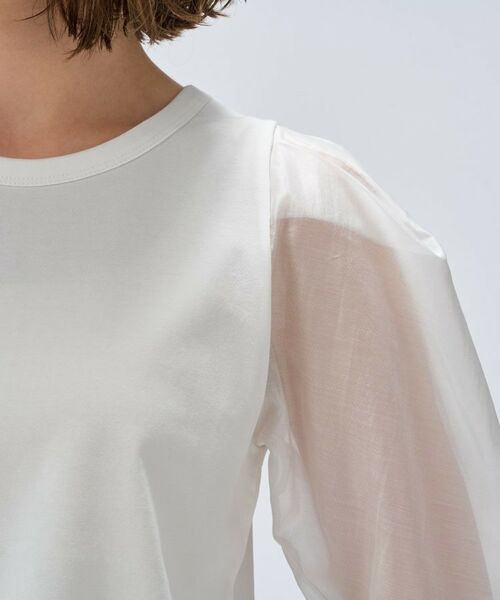 cloenc / クロエンス カットソー | 【マシンウォッシュ】シアースリーブTシャツ | 詳細6
