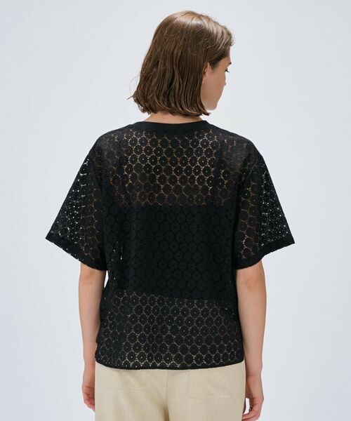 cloenc / クロエンス カットソー | 【手洗い可】レースロゴトップス | 詳細10