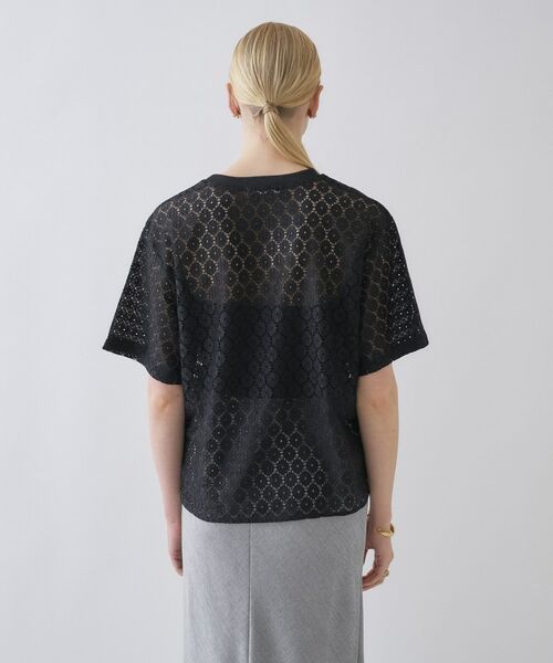cloenc / クロエンス カットソー | 【手洗い可】レースロゴトップス | 詳細12