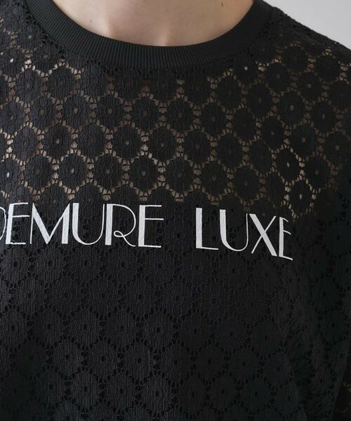 cloenc / クロエンス カットソー | 【手洗い可】レースロゴトップス | 詳細13