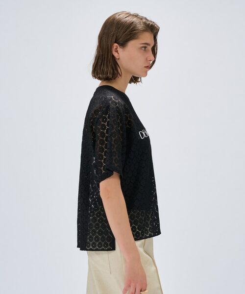 cloenc / クロエンス カットソー | 【手洗い可】レースロゴトップス | 詳細16