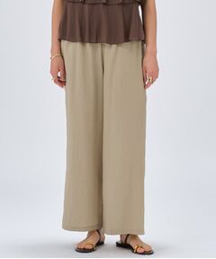 cloenc / クロエンス パンツ | 【セットアップ／手洗い可】ストライプイージーパンツ